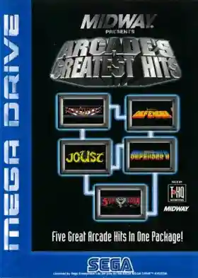 Midway Presents Arcade's Greatest Hits (Europe)